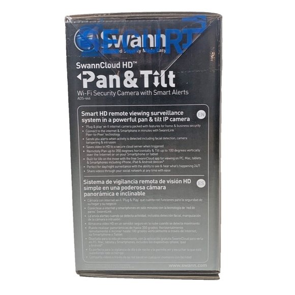 SwannCloud HD Pan & Tilt Wi-Fi Security Camera With Smart Alerts - Picture 3 of 5